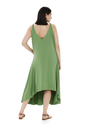 Vestido Ioanna Kourbela Eco Vital Loose Verde